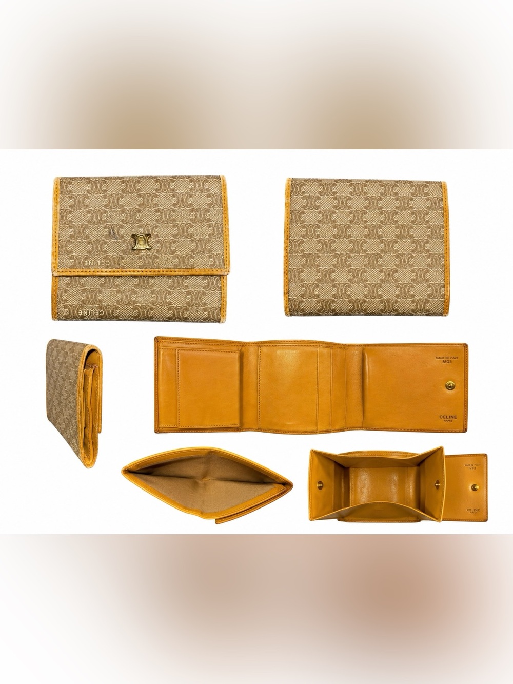 Vintage Celine Macadam Wallet 🤎✨